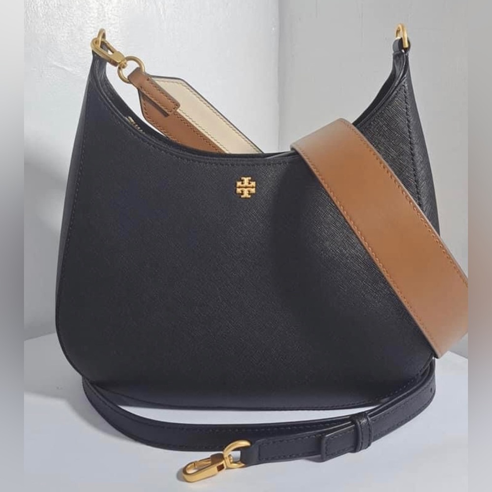 New Tory Burch Emerson Swingpack Black